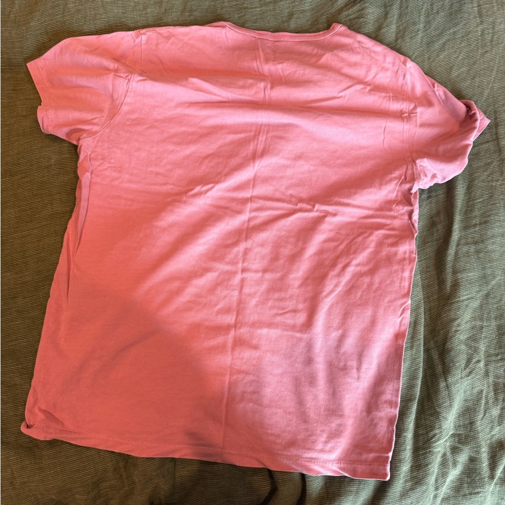 Madewell Men’s Garment Dyed Pocket Tee Pink M - Picture 5 of 5